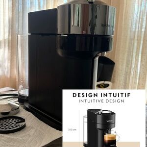 Nespresso Black Coffee Machine
